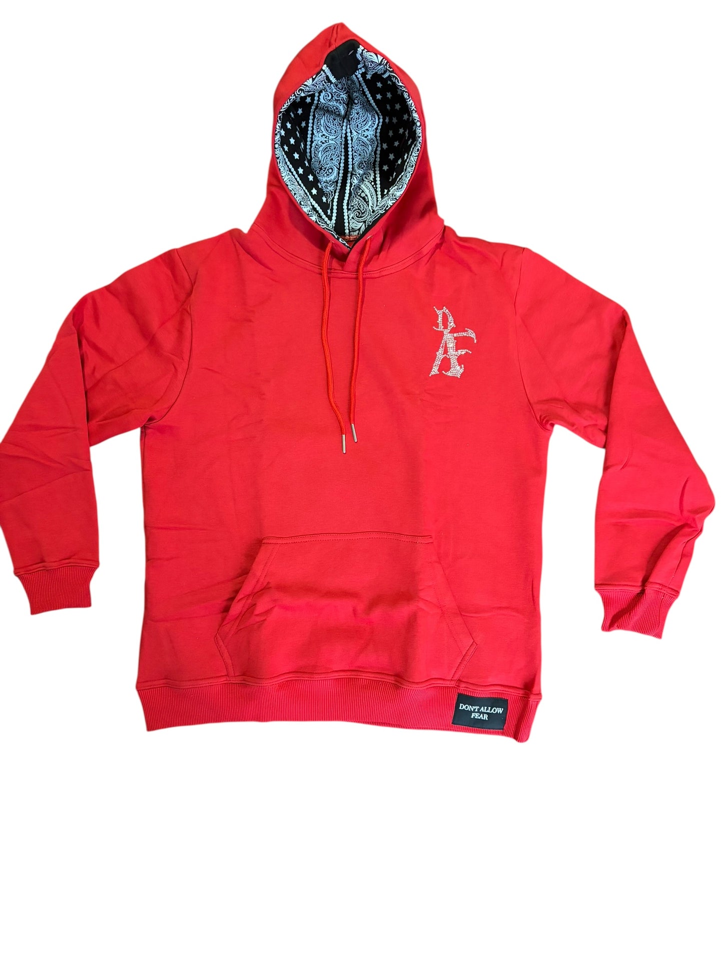 The DAF Unisex Red Hoodie