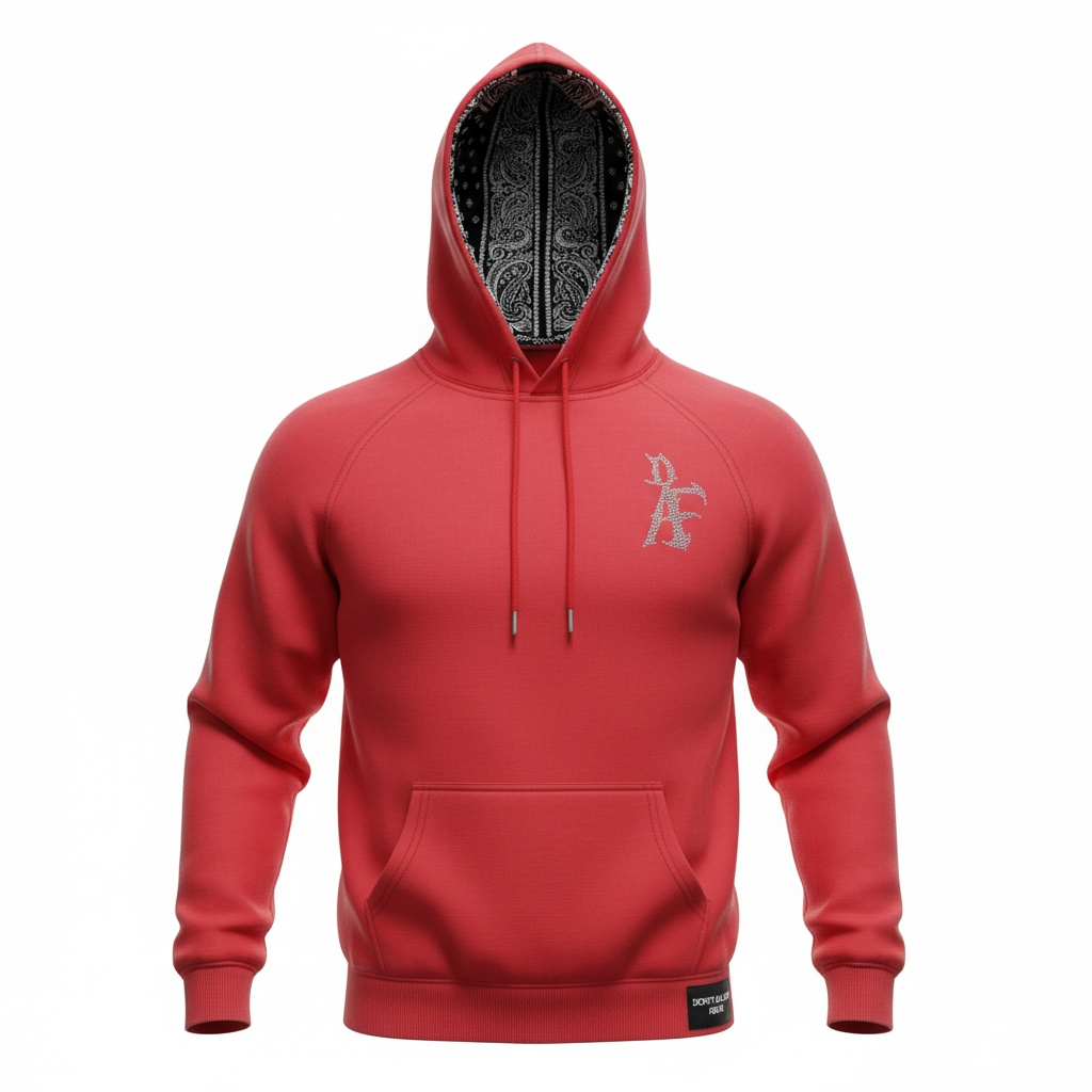 The DAF Unisex Red Hoodie